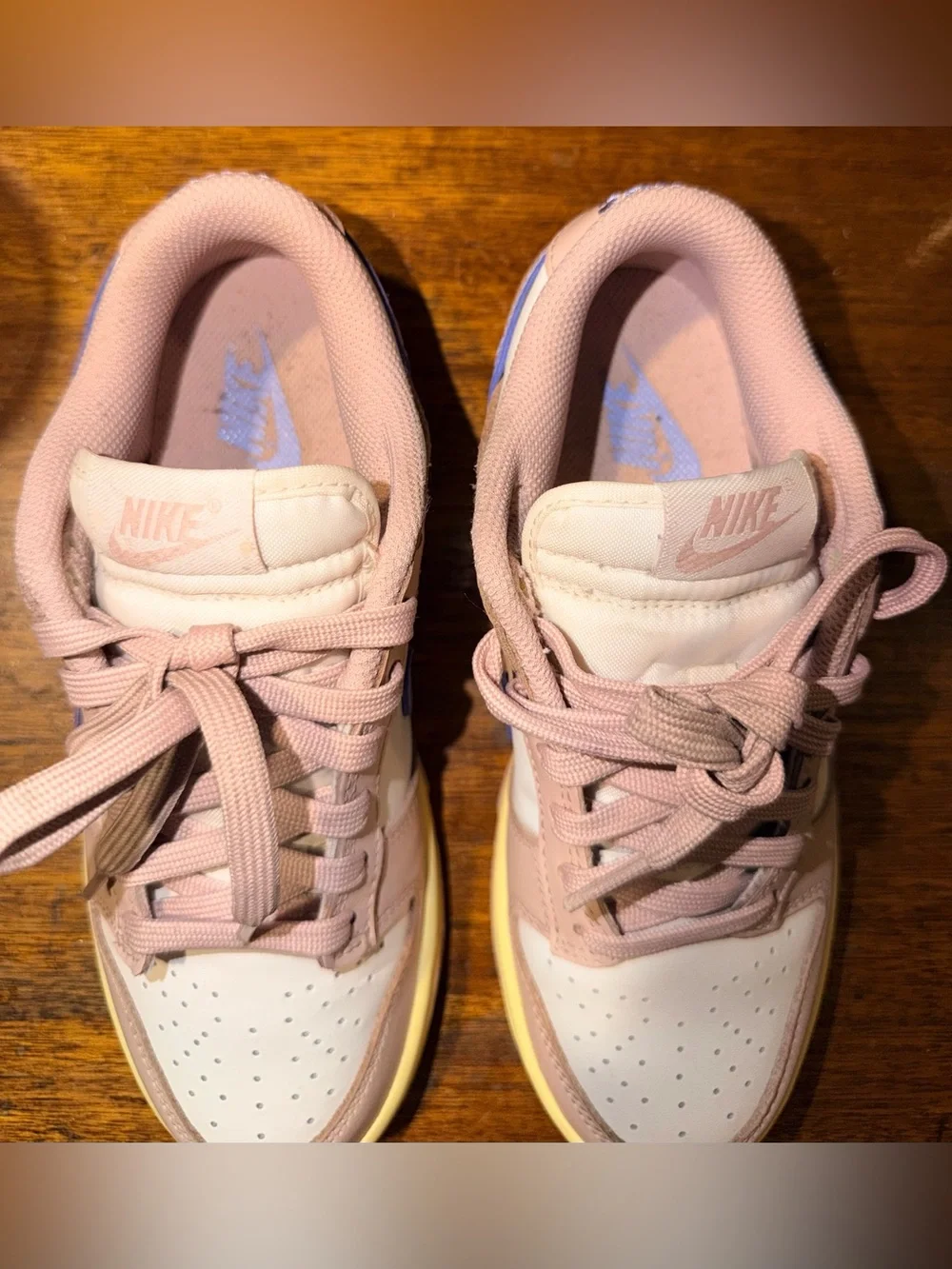 Nike Dunk Low Pink Oxford Women Size 6
